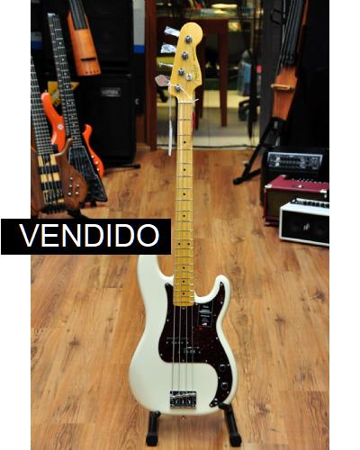 Fender American Professional II Precision Bass Olympic White-MN